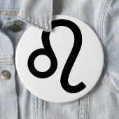 Zodiac-teken Leo Ronde Button 6,0 Cm (In situ)