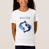 Zodiac-teken Pisces Ringer T-Shirt (Voorkant)