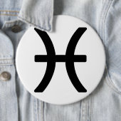 Zodiac-teken Pisces Ronde Button 6,0 Cm (In situ)