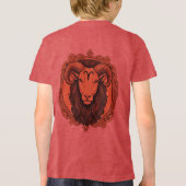 Zodiac teken Ram rood klassiek design Sweatshirt (Achterkant)