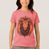 Zodiac teken Ram rood klassiek design Sweatshirt (Voorkant)