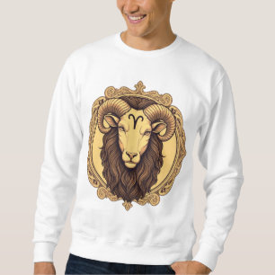 Zodiac teken Ram terwijl klassiek ontwerp Trui