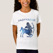 Zodiac-teken Sagittarius Ringer T-Shirt (Voorkant)