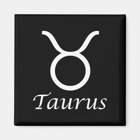 Zodiac-teken 'Taurus' Magneet (Voorkant)