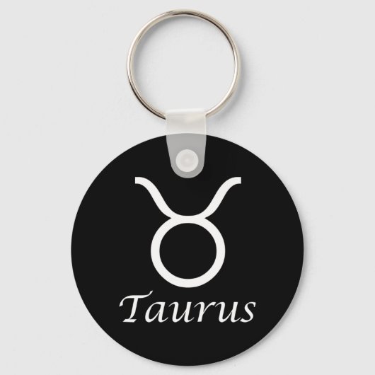 Zodiac-teken 'Taurus' Sleutelhanger (Voorkant)