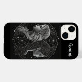 Zodiac teken telefoonhoes, gepersonaliseerde telef Case-Mate iPhone case (Achterkant (horizontaal))