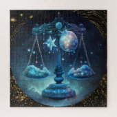 Zodiac teken Weegschaal Puzzel, 20 "x20" 676 stuks Legpuzzel (Verticaal)