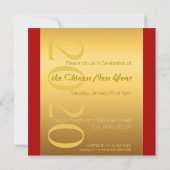 Zodiac tekenen Yin Yang Chinese Rat Jaar 2020 part Kaart (Achterkant)