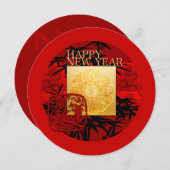 Zodiac-tekens Yin Yang B Chinese Tiger Year 2022 R Kaart (Voorkant / Achterkant)