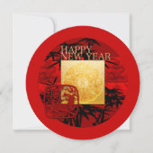 Zodiac-tekens Yin Yang B Chinese Tiger Year 2022 R Kaart (Voorkant)