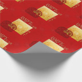 Zodiac-tekens Yin Yang Chinese Rat Year 2020 WP Cadeaupapier (Hoek)