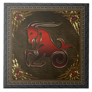 Zodiac Tile - Capricorn Tegeltje
