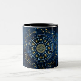 Zodiac Tweekleurige Koffiemok