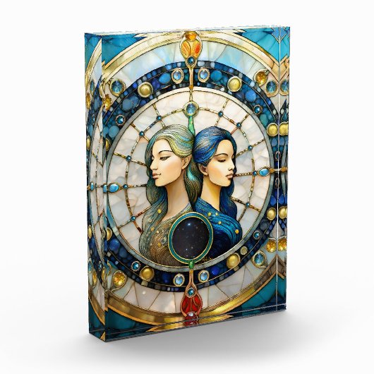 Zodiac - Tweeling De Tweeling Fotoblokken (Links)