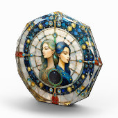 Zodiac - Tweeling De Tweeling Fotoblokken (Rechts)