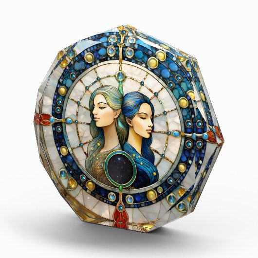 Zodiac - Tweeling De Tweeling Fotoblokken (Rechts)