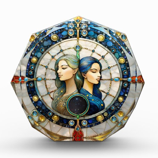 Zodiac - Tweeling De Tweeling Fotoblokken (Voorkant)