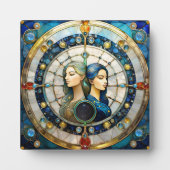 Zodiac - Tweeling De Tweeling Fotoplaat (Voorkant)