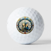 Zodiac - Tweeling De Tweeling Golfballen (Voorkant)