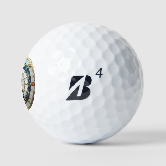 Zodiac - Tweeling De Tweeling Golfballen (Logo)