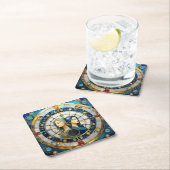 Zodiac - Tweeling De Tweeling Kartonnen Onderzetters (Insitu)