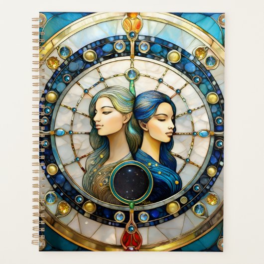Zodiac - Tweeling De Tweeling Planner (Voorkant)