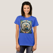 Zodiac - Tweeling De Tweeling T-shirt (Voorkant volledig)
