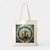 Zodiac - Tweeling De Tweeling Tote Bag (Achterkant)