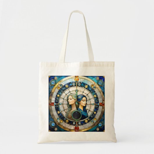 Zodiac - Tweeling De Tweeling Tote Bag (Voorkant)