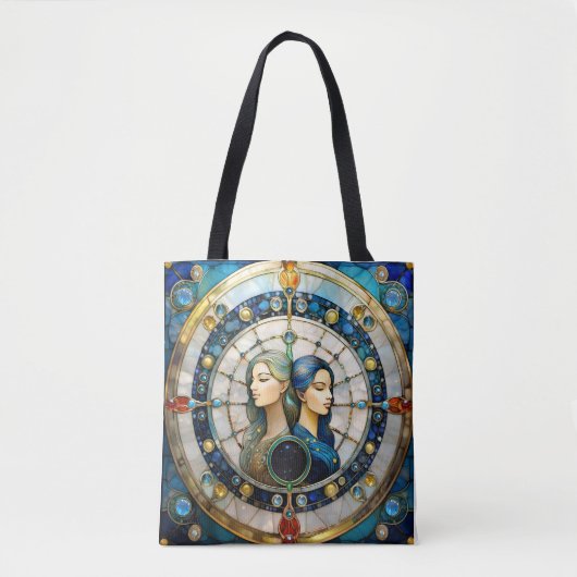 Zodiac - Tweeling De Tweeling Tote Bag (Voorkant)