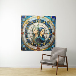 Zodiac - Tweeling De Tweeling Wandkleed