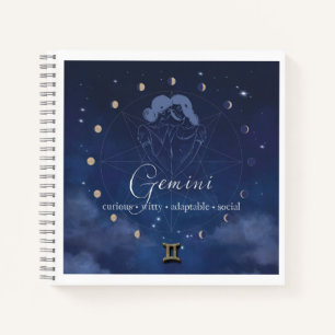 Zodiac - Tweelingen - Dagboek Notitieboek