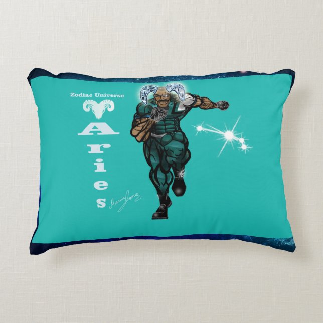 Zodiac Universe Aries Accent Pillow Accent Kussen (Voorkant)