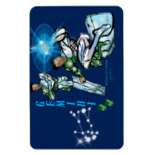 Zodiac Universe - Gemini Magnet Magneet (Verticaal)