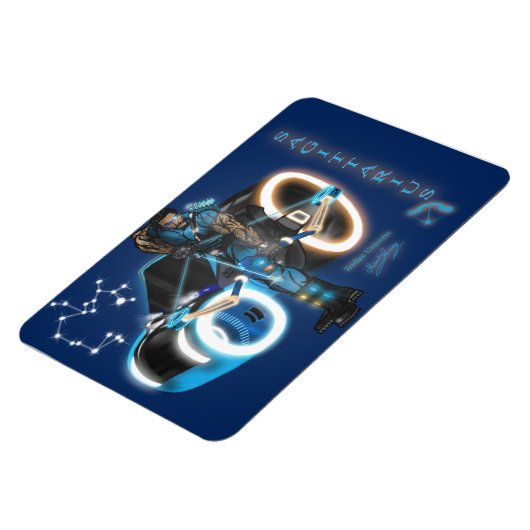 Zodiac Universe - Sagittarius Magnet Magneet (Linkerzijde)