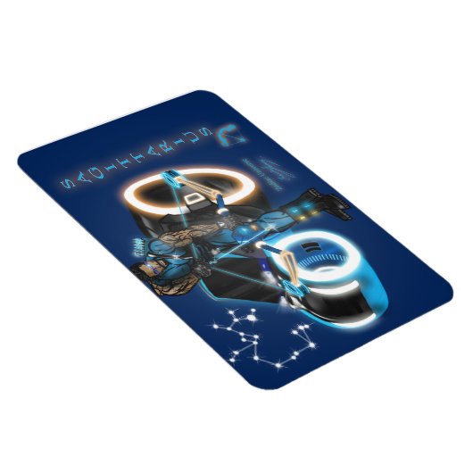 Zodiac Universe - Sagittarius Magnet Magneet (Rechterzijde)