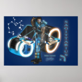 Zodiac Universe - Sagittarius Poster (Voorkant)