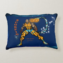 Zodiac Universe-Scorpio Accent Pillow Accent Kussen