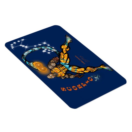 Zodiac Universe - Scorpio Magnet Magneet (Rechterzijde)