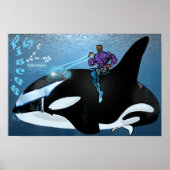 Zodiac Universe - Vissen Poster (Voorkant)