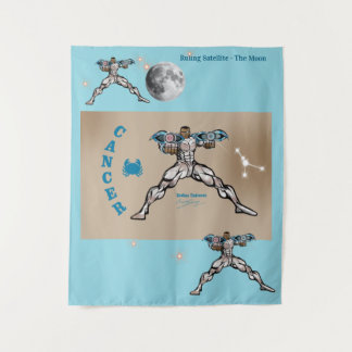 Zodiac Universum -Kreeft- Feest Banner Tapijt Wandkleed