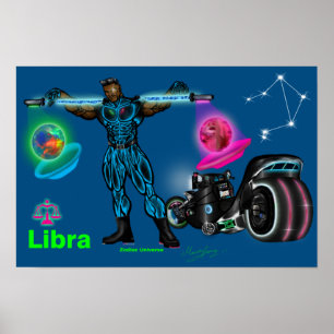 Zodiac Universum - Libra Poster