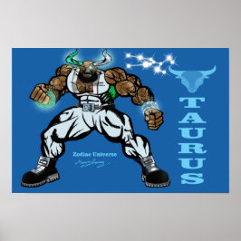 Zodiac Universum - Stier Poster