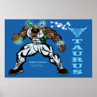 Zodiac Universum - Stier Poster