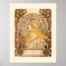 Zodiac van Alphonse Mucha