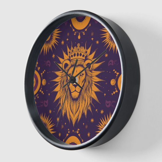 Zodiac Vibes Leo - Klok (Hoek)