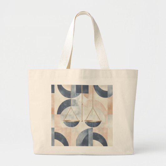 Zodiac Vibes Weegschaal - Canvas tas (Voorkant)