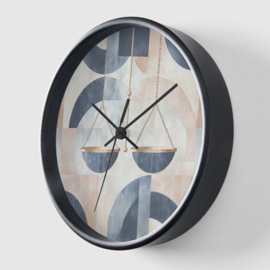 Zodiac Vibes Weegschaal - Klok (Hoek)