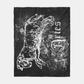 Zodiac Vintage Ram Fleece Deken (Voorkant)