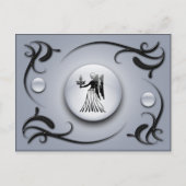 Zodiac Virgo Briefkaart (Voorkant)